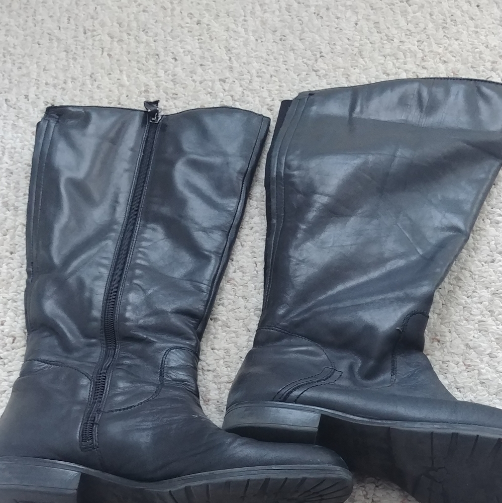 Black Franco Sarto Boots